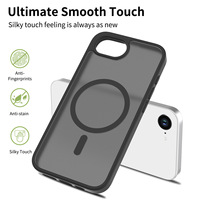 Coque de téléphone transparente et colorée en PC, TPU et acrylique, antichute, antichoc, tendance et simple pour 16/16 Pro/16 Pro Max/16 Plus