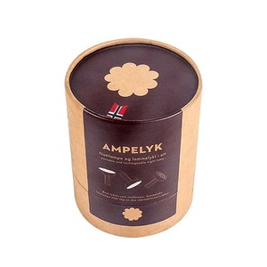Empaque de tubo de papel biodegradable de calidad premium para lámparas, caja cilíndrica de cartón, tubo redondo de papel kraft para empaque de antorchas - Product Image 4