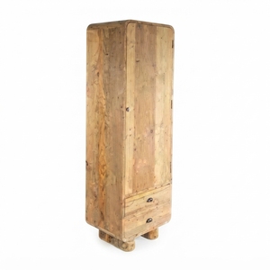 Teak Wood Storage <b>Drawers</b> Natural Solid Wooden Cabinet Luxury Display Chest Traditional Living Room Sideboard Home Furniture Box - Product Image 1