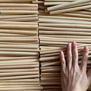 Best Seller 2026 New High Quality Biodegradable <b>PLA</b> Material Natural Bamboo Straws Sustainable Business Gifts Vietnam - Product Image 5