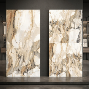 Dalles en porcelaine émaillée de qualité supérieure 1200x2400 mm pour revêtements de sol intérieurs et projets de revêtements muraux de luxe - Product Image 3