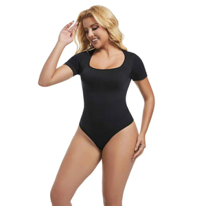 Combinaison pour femme, douce, extensible, décontractée, à manches courtes, sexy, durable et écologique - Product Image 4