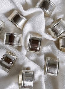 Durable Aluminum Napkin Rings For Everyday Dining <b>Table</b> Decoration With Elegant Modern Decorative Appearance - Product Image 1