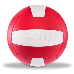 Ballon de volley-ball de plage personnalisé avec logo, meilleur prix, taille officielle 5, en PVC et cuir PU laminé - Product Image 2