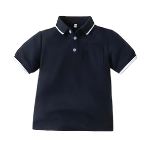 Boys Summer Jersey Print Breathable Eco-Friendly <b>Compressed</b> Quick Dry O-Neck Casual Short Sleeve Polo Shirt Made in Bangladesh - Product Image 3