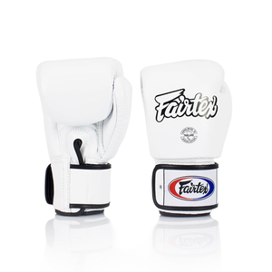 ถุงมือชกมวย Fairtex คุณภาพพรีเมียม หนังวัวแท้ แบบผูกเชือก สำหรับมวยไทย ฝึกซ้อม และแข่งขัน ผลิตตามสั่ง - Product Image 6