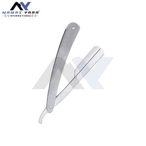 Navaja de Afeitar Profesional de Acero Inoxidable Premium, Navaja de Afeitar de Filo Recto para el Cuidado Personal Masculino, Uso en Salón de Belleza, Duradera - Product Image 5