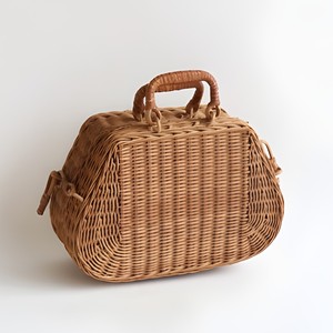 Fashionable Bamboo <b>Briefcase</b> Natural Rattan Suitcase Handmade Woven Luggage for Kids and Adults Wholesale - Product Image 6