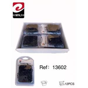 Banda Elástica de Goma Negra GOMA para el Cuidado y Peinado del Cabello de Bebés - Product Image 1