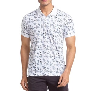 Polo en coton doux et confortable pour l'été, sublimation, mode streetwear, design moderne et tendance. - Product Image 1