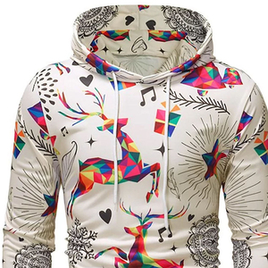 Sudadera con Capucha para Hombre con Impresión por Sublimación, Colores, Talla y Logotipo Personalizados, Sudadera con Capucha Estampada por Sublimación Más Vendida para Hombre - Product Image 3