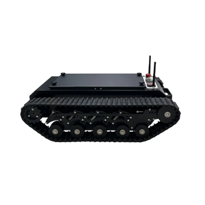 Plateforme d'automatisation industrielle de construction WeiDe : Robot à châssis sur chenilles pour la préhension et le placement de moteurs - Product Image 1
