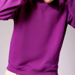 Sweat-shirts d'hiver surdimensionnés en coton avec logo personnalisé, coupe ample, épaules tombantes, haute qualité, en vente - Product Image 6