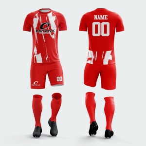 Uniforme de Fútbol Personalizado 2026, Traje de Fútbol Transpirable para Hombre, Camiseta de Manga Corta Sublimada, Nuevo Diseño de Uniforme de Fútbol - Product Image 5