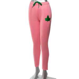 Pantalones Deportivos Casuales para Mujer, Marca Pink AKA, con Bordado Distintivo, Cintura Elástica, Suaves y Cómodos - Product Image 1