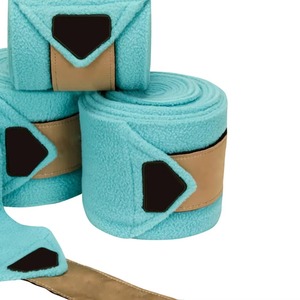 Bandage en polaire premium pour chevaux, pour la protection et le confort des jambes, antidérapant, bandages de polo pour chevaux durables, bandages de polo pour chevaux OEM - Product Image 5