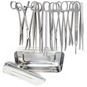 Kit de Sutura para Cirugía Menor de 13 Piezas, Marca Denticric, Caja de Instrumentos, Fuente de Alimentación Manual, Certificado CE Clase I para Cirugía General - Product Image 3