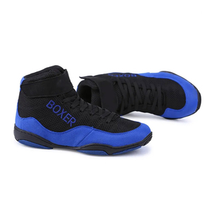 รองเท้าชกมวย ZYDAR SPORTS รุ่น ZS-AI-BS-009 แบบผูกเชือก ดีไซน์ยืดหยุ่น ทนทาน น้ำหนักเบา เหมาะสำหรับการฝึกซ้อม - Product Image 1