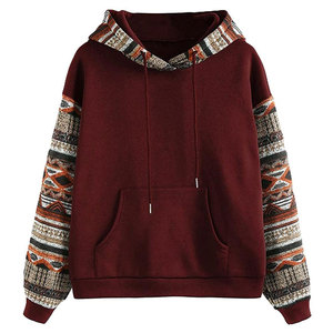 เสื้อฮู้ดดี้ผู้หญิงผ้าฝ้ายคุณภาพสูง สวมใส่สบาย ราคาขายส่ง - Product Image 1