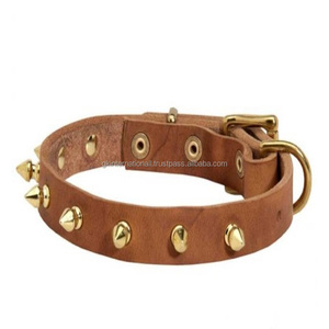 ปลอกคอสุนัขทำจากหนังสำหรับสัตว์เลี้ยงขนาดเล็กหรือขนาดกลาง - Product Image 5