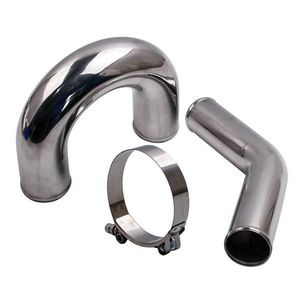 Kit Universale di Tubi in Alluminio per Intercooler Turbo con Tubi in Silicone e Morsetti - Product Image 6