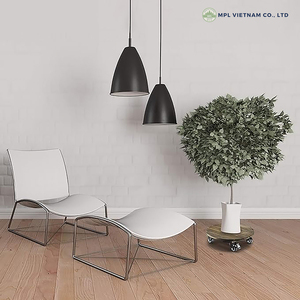 Caddy de plantas de alta calidad, 40cm, madera de acacia, resistente, 360, ruedas bloqueables, objeto de hogar tradicional minimalista para transporte de flores - Product Image 5