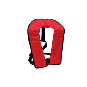 Gilet de sauvetage auto-gonflable pour adultes, en nylon enduit Oxford, avec fixation au cou pour bouteille de dioxyde de carbone, modèle marin pour navire - Product Image 4