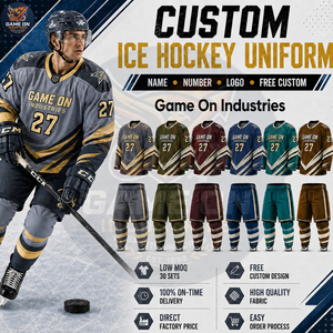 Top Sale High-Performance Digital Printing Custom Digital Printing Personalized Name & Number Team Wear Ice Hockey Uniform - Product Image 4