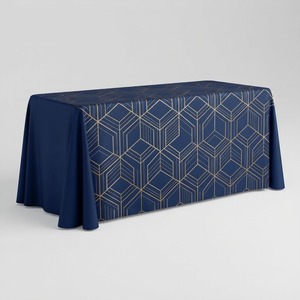 Cubierta de Mesa Personalizada con Impresión a Todo Color, Mantel Sublimado para Ferias Comerciales - Product Image 5