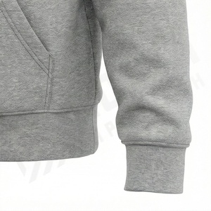 Wholesale New Sporty Mens Autumn Winter Hooded Casual Fleece Jackets 100% Cotton Eco Friendly 380g Thick Warm Solid Hoodies - Product Image 6