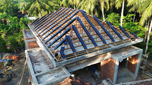 โครงเหล็กเบา Eratek STV32-50 เคลือบด้วย Duracoat ระบบโครงสร้างเหล็กเบาสำหรับการเกษตร โครงหลังคาบ้านพักอาศัย เกรด G550 มาตรฐาน JIS 5% - Product Image 5