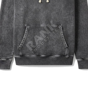 Sudaderas con Capucha para Hombre, Mezcla de Algodón, Lavado Ácido, con Logotipo Personalizado de Alta Calidad a Precio Económico - Product Image 6
