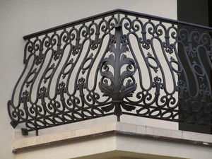 KHP KHP-BRO-01 Garde-corps de balcon moderne en tube de fer forgé ; Montage facile et anti-corrosion pour appartement - Product Image 4
