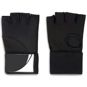 ถุงมือชกมวยแบบมีแผ่นเจล Farabi Sports พร้อมผ้าพันมือแบบเร็ว ครึ่งนิ้ว สำหรับ MMA มวยไทย คิกบ็อกซิ่ง ฝึกซ้อมกลางแจ้ง น้ำหนักเบา - Product Image 5