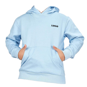 Sudadera con Capucha Azul Claro con Estampado de Nubes para Mujer, Sudadera Informal de Punto con Bolsillos y Mangas Largas, Prenda de Primavera de Alta Calidad - Product Image 1