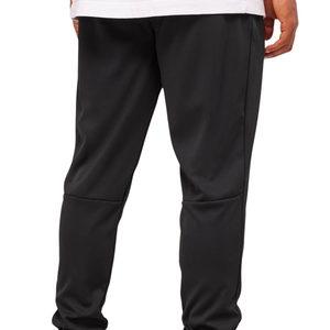 Customized Men Logo Fleece <b>Trouser</b> Slim Tapered Fit Drawstring Waist <b>Cuffed</b> Jogger Pants OEM Apparel Factory Wholesale Suppliers - Product Image 4