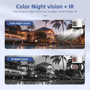 กล้องวงจรปิด IP แบบ PTZ ความละเอียด 4MP รุ่นใหม่ล่าสุด ขายส่ง พร้อมเซ็นเซอร์คู่ กันน้ำ สำหรับภายนอกอาคาร พร้อมระบบ WIFI ตรวจสอบการจราจรบนถนนและไฟถนน - Product Image 5