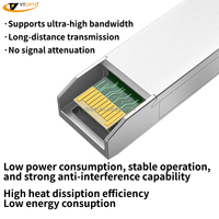 YTOPTO 10G SFP+ 구리 RJ45 트랜시버 모듈 30m 80m 10GBase-T, OEM 서비스, 주니퍼/시스코/브로케이드 호환, 3년 보증