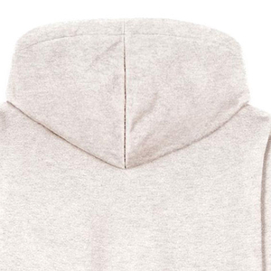 Sudadera con Capucha Gris para Hombre con Estampado de '¿Cuál es el día?', Corte Regular, Informal, de Algodón Tejido, con Bolsillo Frontal, para Otoño - Product Image 6