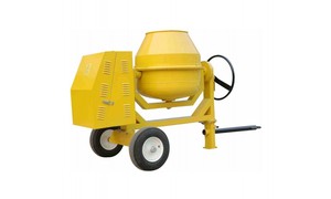 Mini bétonnière mobile robuste à tambour diesel avec pompe, machine à béton à vendre - Product Image 2
