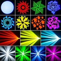 U'King 50W LED faisceau lumière principale mobile Gobo scène lumière DMX télécommande Spot têtes mobiles lumière pour Disco mariage DJ fête