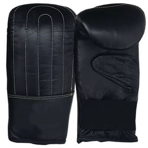 Guantes de Boxeo de Cuero Impermeables Personalizados de Alta Calidad, Ajustables, con Protección UV y Absorción de Humedad para Bolsa de Boxeo - Product Image 3