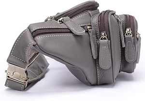 Riñonera Unisex de Piel de Oveja, Bolsa de Cintura de Cuero Genuino con Logotipo y Color Personalizados - Product Image 4