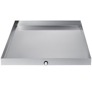 Vasca per Lavatrice in Acciaio Inox 304 Resistente, 32 x 32 x 2,5 Pollici, Spessore 18 GA, Componenti Compatti per Elettrodomestici Lavanderia - Product Image 1