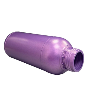 Botellas de Plástico Cilíndricas HDPE/COEX de 1000 ml con Tapa de Rosca de 50 mm y Sello con Efecto Metálico, Botella de Color con Efecto Metálico, Vietnam - Product Image 2