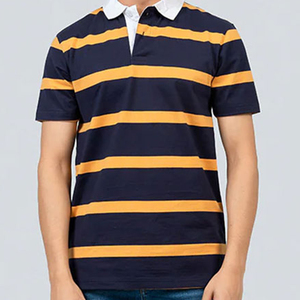 เสื้อโปโลลำลองผู้ชาย ผ้าฝ้ายพรีเมียม แขนสั้น ใส่ได้ทุกวัน ราคาขายส่ง เสื้อโปโลชาย - Product Image 4