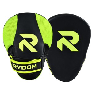 แผ่นซ้อมต่อย/เตะ OEM RYDOM ทำจากหนัง PVC ทนทาน ออกแบบโลโก้ได้ตามต้องการ สำหรับมวยไทย มวยสากล MMA ฝึกซ้อมมืออาชีพ - Product Image 3