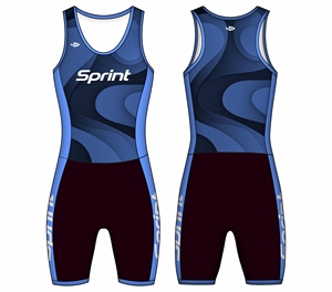 Combinaison de lutte imprimée par sublimation, fabricant OEM de combinaisons de lutte, uniforme d'équipe de lutte personnalisé - Product Image 2