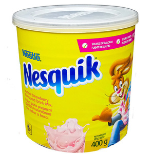 Nesquik de la mejor calidad con azúcar reducido 450g. Polvo para bebidas con cacao barato - Product Image 4