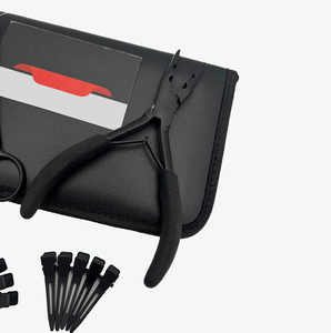 Fabrication d'accessoires personnalisés, kit d'outils pour extensions de cheveux avec couleur personnalisée et étiquetage avec logo personnalisé - Product Image 3